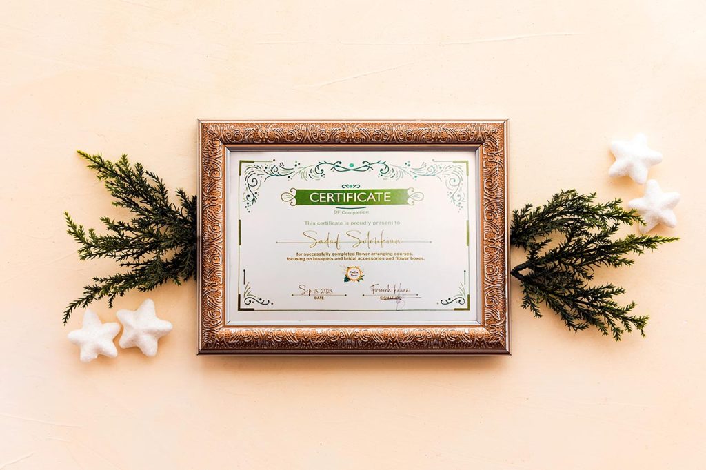 SlrFlower Certificate