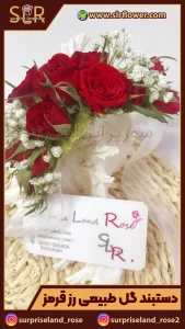 2 rose flower bracelet دستبند گل رز طبیعی