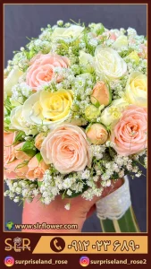 دسته گل طبیعی ملیسا a bouquet of natural melisa 2 3