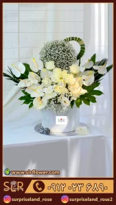 باکس گل آنتوریوم Anthurium flower box