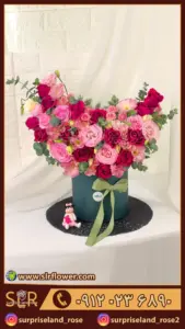 باکس گل نازنین sweet flower box