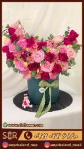 باکس گل نازنین sweet flower box