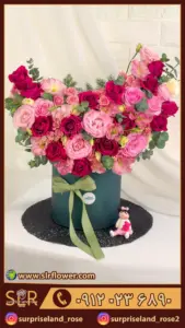 باکس گل نازنین sweet flower box