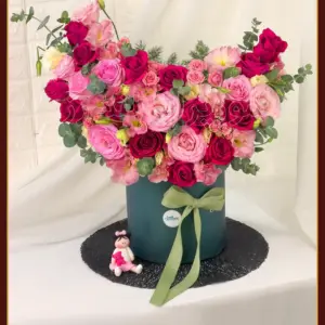 باکس گل نازنین sweet flower box