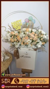 باکس گل نیلا Nila flower box 2