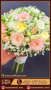 دسته گل طبیعی ملیسا a bouquet of natural melisa 2