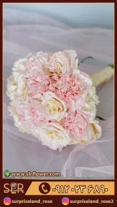 دسته گل طبیعی میخک natural bouquet of carnations 23