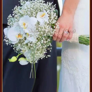 دسته گل طبیعی نگین a bouquet of natural gems