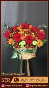 سبد گل نیلا nila flower basket