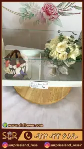 کیک و باکس گل اکالیپتوس eucalyptus-flower-box-and-cake