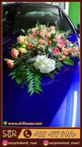bridal car flower design دیزاین ماشین عروس
