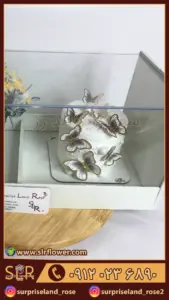 cake and Daffodil flower box کیک و باکس گل نرگس5
