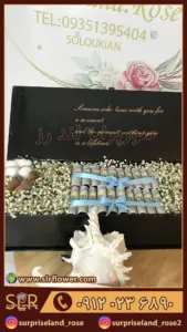 باکس پول و گل پنبه cotton-flower-box-and-money