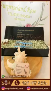 باکس پول و گل پنبه cotton-flower-box-and-money