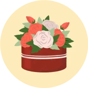 FlowerBox Icon آیکن باکس گل معمولی