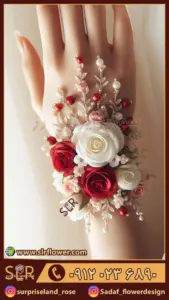 wedding bridal flower tattoo sd 2 تاتوی گل عروس