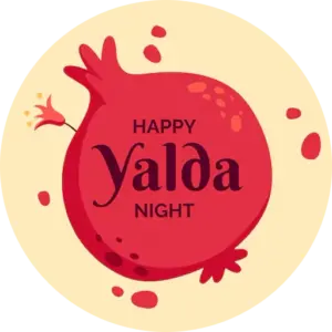 Yalda night icon