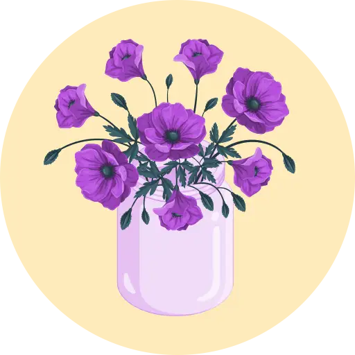 فروش جار گل - flower jar design