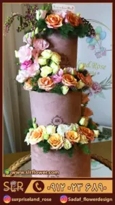 باکس گل طبقاتی رز هلندی - گل فروشی سورپرایز لند رز