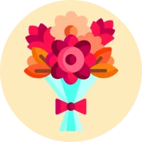 آیکن دسته گل فروشگاه آنلاین سوپرایز لند رز